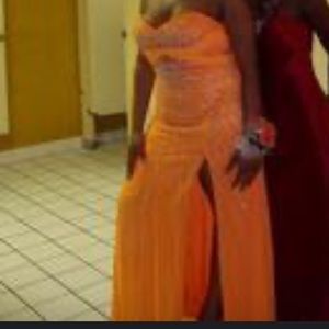 Prom dress, very detailed, and pretty